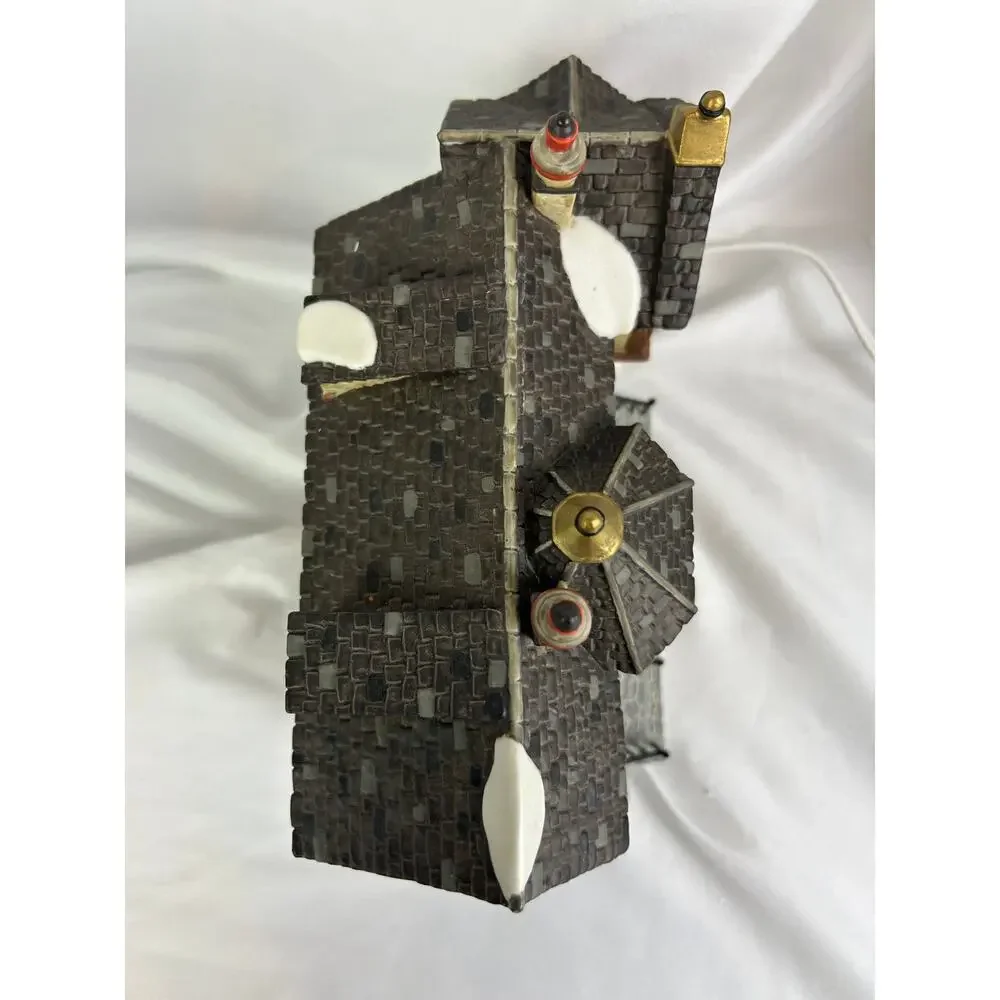 Department 56 Howard Street Row Houses Dickens Village 2004 Lighted Box